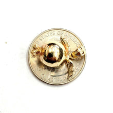Load image into Gallery viewer, 14k yellow gold 3D pomegranate Granada fruit anar pendant fine jewelry 5.1g
