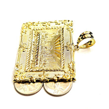 Load image into Gallery viewer, New 10k yellow gold last supper pendant charm fine gift religions jewelry 32.8g
