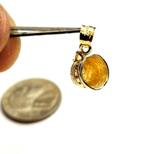 Load image into Gallery viewer, New 14k yellow Gold solid 3D Coffee Mug Cup Pendant charm gift fine jewelry 2.6g
