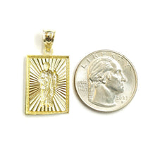 Load image into Gallery viewer, 10k yellow gold saint Jude San Juda pendant charm religious Fine jewelry 3.2g
