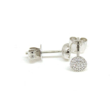 Load image into Gallery viewer, New 14k White Gold 0.24Ct Round Diamonds stud Earrings gift Push Back Fastening
