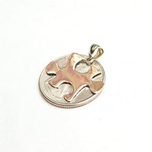 Load image into Gallery viewer, New 14k yellow Gold puzzle piece Pendant charm unisex gift fine jewelry 1.8g
