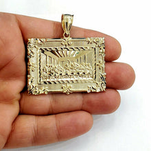 Load image into Gallery viewer, New 10k yellow gold last supper pendant charm fine gift religions jewelry 11.8g
