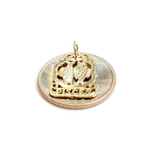 Load image into Gallery viewer, 14k yellow Gold Pisces fish zodiac sign Pendant charm fine jewelry unisex 1.4g
