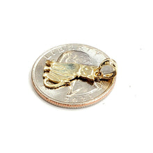 Load image into Gallery viewer, New 14k solid yellow Gold cat full body Pendant charm jewelry fine gift pet 1g
