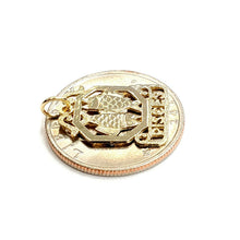 Load image into Gallery viewer, 14k yellow Gold Pisces fish zodiac sign Pendant charm fine jewelry unisex 1.4g
