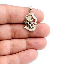 Load image into Gallery viewer, 14k yellow Gold Aquarius zodiac sign astrology Pendant charm fine jewelry 1.9g
