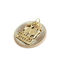 Load image into Gallery viewer, 14k yellow Gold Pisces fish zodiac sign Pendant charm fine jewelry unisex 1.4g
