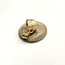Load image into Gallery viewer, New 14k yellow Gold solid 3D Coffee Mug Cup Pendant charm gift fine jewelry 2.6g
