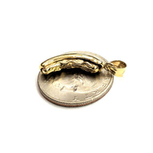 Load image into Gallery viewer, New 14k yellow Gold Solid 3D Hot Dog Pendant charm Food fine jewelry Gift 3.6g
