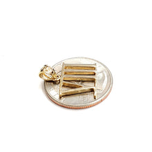 Load image into Gallery viewer, New 14KT Yellow Gold Solid Roman number 8 Pendant charm gift Fine Jewelry 1.9g
