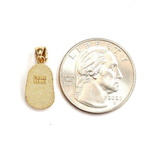 Load image into Gallery viewer, 14K Yellow Gold 3D Classic baby boy Shoe Charm Pendant gift Fine Jewelry 1.4g

