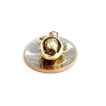 Load image into Gallery viewer, 14k yellow gold 3D Apple fruit Manzana leaf pendant charm fine jewelry 4.1g
