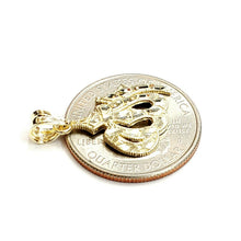 Load image into Gallery viewer, 10K Yellow Gold Nugget Allah Islamic God Pendant Charm religious jewelry 1.4g

