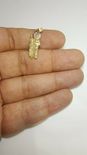 Load image into Gallery viewer, 14k solid Gold two tone saint Jude juda Pendant charm fine religious gift 1.3g
