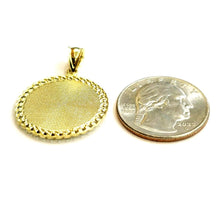 Load image into Gallery viewer, 10k yellow Gold solid round Goat Pendant charm animal unisex fine jewelry 3.6g
