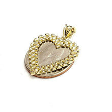 Load image into Gallery viewer, New 10k yellow gold heart pendant charm love Amor fine gift women jewelry 1.9g

