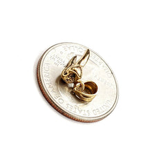Load image into Gallery viewer, New 14k yellow Gold solid 3D tooth Pendant charm gift fine jewelry 1.6g
