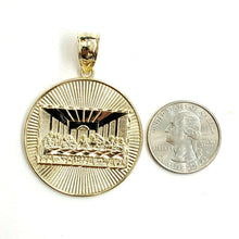 Load image into Gallery viewer, New 10k yellow gold last supper pendant charm fine gift religions jewelry 8.8g
