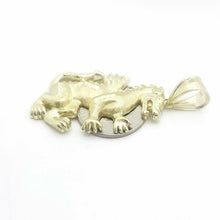 Load image into Gallery viewer, 10k yellow gold dragon full body pendant/charm gift fine jewelry for men 6.6g
