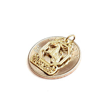 Load image into Gallery viewer, 14k yellow Gold Capricorn zodiac sign astrology Pendant charm fine jewelry 1.2g
