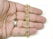 Load image into Gallery viewer, New 14K yellow gold 3.9mm Turkish chain 24&quot; Necklace fine gift jewelry 26.8g
