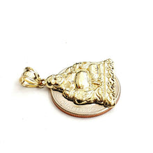 Load image into Gallery viewer, New 10k yellow gold buddha Buda Buddah pendant charm fine religious jewelry 2.7g
