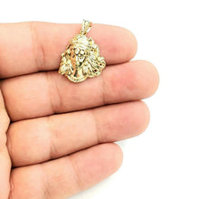 Load image into Gallery viewer, New 10k yellow solid Gold Virgo zodiac astrology Pendant charm fine jewelry 2.3g
