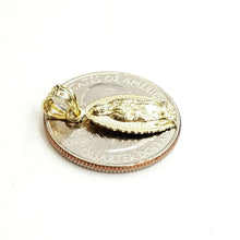 Load image into Gallery viewer, 10k gold virgin Mary Guadalupe pendant charm gift fine religious jewelry 0.8g
