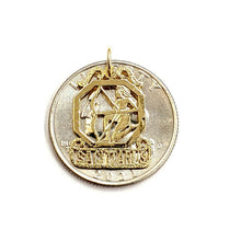 Load image into Gallery viewer, 14k yellow Gold Sagittarius Archer astrology Zodiac Sign Pendant jewelry 1.3g

