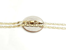 Load image into Gallery viewer, 14K Yellow Gold Valentino Chain Necklace fine gift jewelry unisex 2.5mm 24&quot; 5.3g
