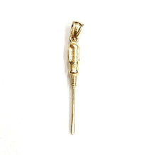 Load image into Gallery viewer, 14k Yellow Gold 3D screwdriver Pendant charm construction tool fine jewelry 1.5g
