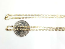 Load image into Gallery viewer, 14K Yellow Gold Valentino Chain Necklace fine gift jewelry unisex 2.5mm 24&quot; 5.3g
