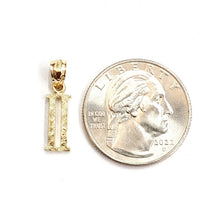 Load image into Gallery viewer, New 14KT Yellow Gold Solid Roman number 2 Pendant charm gift Fine Jewelry 1g
