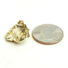 Load image into Gallery viewer, New 10k yellow solid Gold Virgo zodiac astrology Pendant charm fine jewelry 2.3g
