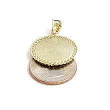 Load image into Gallery viewer, New 10k yellow gold round Egyptian ankh cross pendant charm religious 0.97" 3.8g
