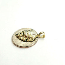 Load image into Gallery viewer, New 10k yellow Gold lion head face Leo zodiac Pendant charm gift fine jewelry 2g
