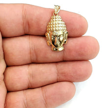 Load image into Gallery viewer, New 10k yellow gold buddha Buda Buddah pendant charm fine religious jewelry 2.2g
