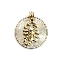 Load image into Gallery viewer, New 10k yellow gold scorpion Scorpio pendant charm zodiac sign fine jewelry 1.5g
