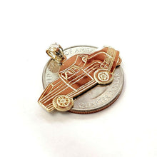 Load image into Gallery viewer, 14k yellow Gold truck pick up car vehicle Pendant charm gift fine jewelry 2.3g
