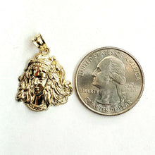 Load image into Gallery viewer, New 10k yellow solid Gold Virgo zodiac astrology Pendant charm fine jewelry 2.3g
