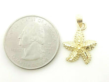 Load image into Gallery viewer, 14k yellow Gold starfish Pendant charm Fine Jewelry Gifts For Women For Her 1.5g

