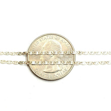 Load image into Gallery viewer, 10K 3 color gold 1.6mm thin valentino chain Necklace fine gift jewelry 1.7g 20"
