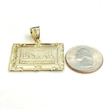 Load image into Gallery viewer, New 10k yellow gold last supper pendant charm fine gift religions jewelry 4.3g
