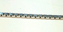 Load image into Gallery viewer, New 14K white Gold 0.95mm Square Box Chain Necklace fine gift jewelry 3.4g 24"
