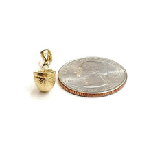 Load image into Gallery viewer, New 14k yellow Gold 3D Smoking Pipe Pendant charm tobacco fine jewelry gift 3.4g
