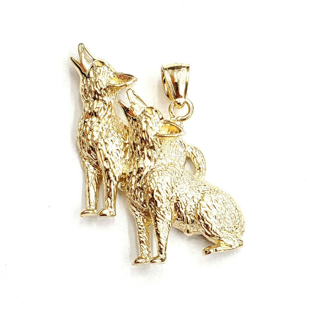 Gold Plated Animal Charms and Pendants 5 pieces Lot #1-SE-GP