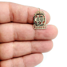 Load image into Gallery viewer, 14k yellow Gold Pisces fish zodiac sign Pendant charm fine jewelry unisex 1.4g
