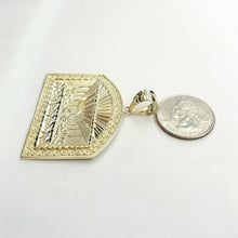 Load image into Gallery viewer, New 10k yellow gold last supper pendant charm fine gift religions jewelry 14.4g
