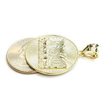 Load image into Gallery viewer, New 10k yellow gold last supper pendant charm fine gift religions jewelry 3.9g

